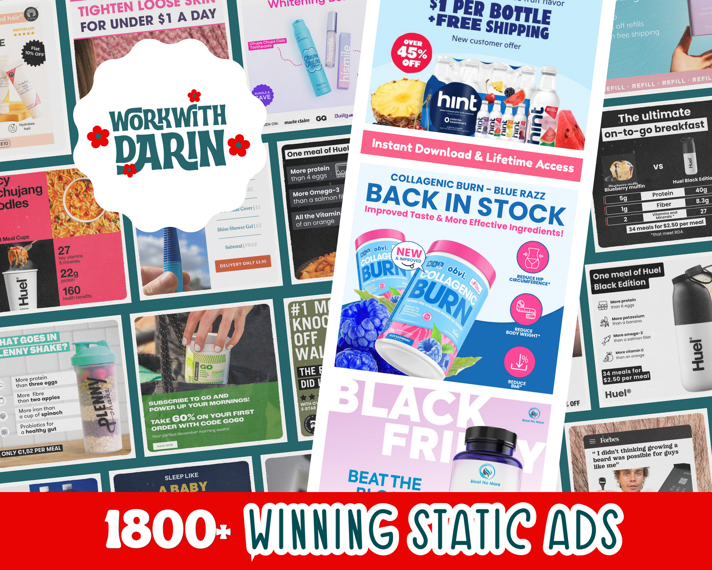 1,800+ High-Converting Meta Ads Creatives Bundle